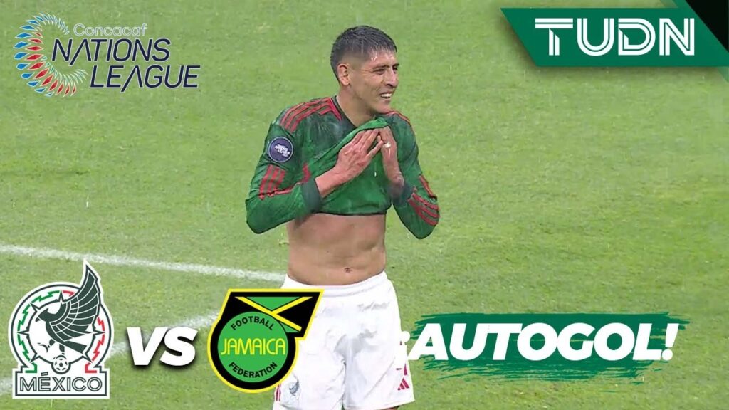 ¡AUTOGOL DE EDSON! Mala suerte en el área | México 1-2 Jamaica | CONCACAF Nations League 2023 | TUDN