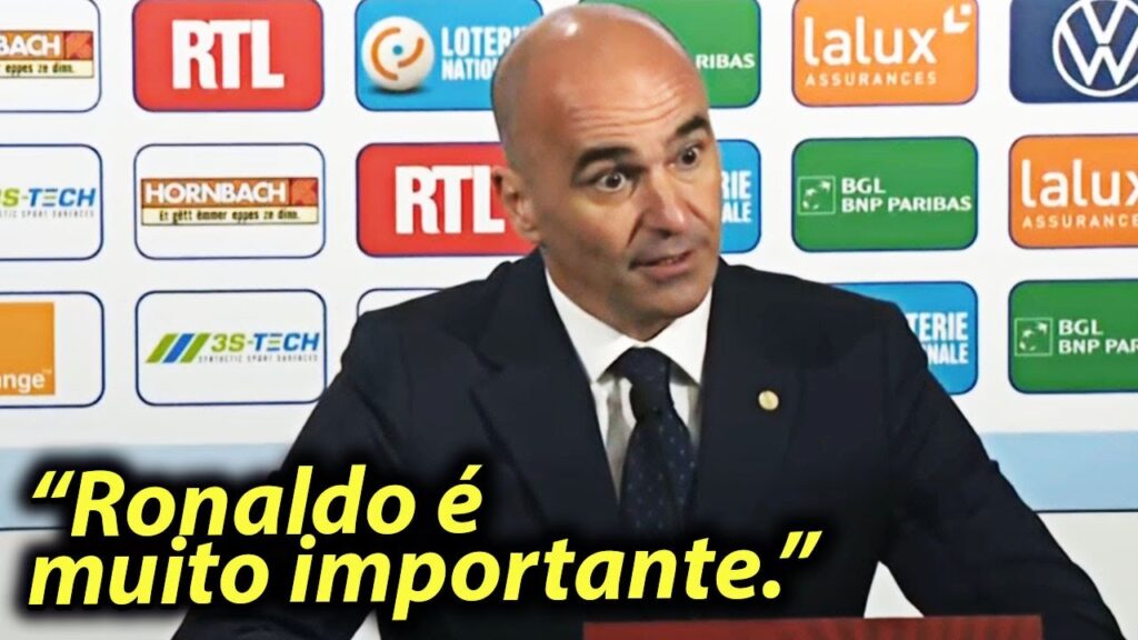 Roberto Martínez – Conferência de imprensa PÓS-JOGO Luxemburgo 0 x 6 Portugal Roberto Martínez - Conferência de imprensa PÓS-JOGO Luxemburgo 0 x 6 Portugal