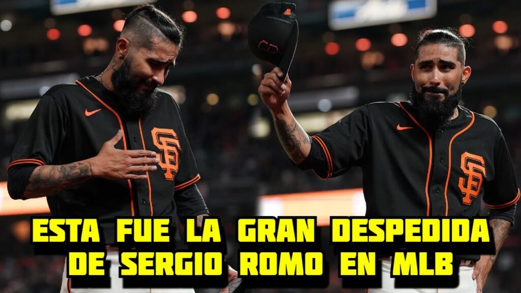 Entre Lagrimas asi fue la Emotiva Despedida de Sergio Romo y su Ultima Aparicion en MLB