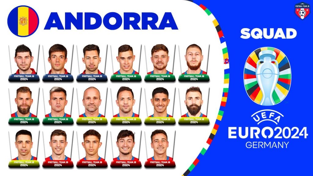 ANDORRA SQUAD EURO 2024 QUALIFIERS | UEFA EURO 2024