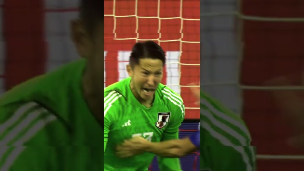 シュミット選手のPKストップ #サッカー日本代表 #samuraiblue #シュミット・ダニエル