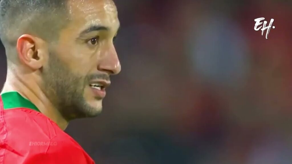 Hakim Ziyech vs Brazil (2023) | HD