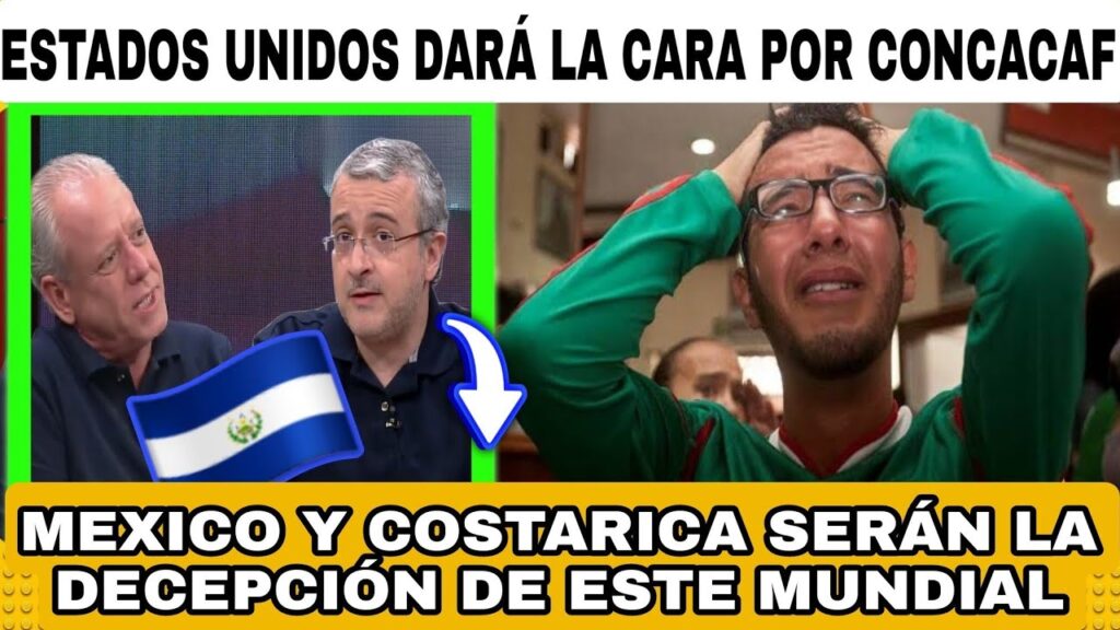 SALVADOREÑOS VEN A MÉXICO Y COSTA RICA HACIENDO EL RIDÍCULO EN QATAR