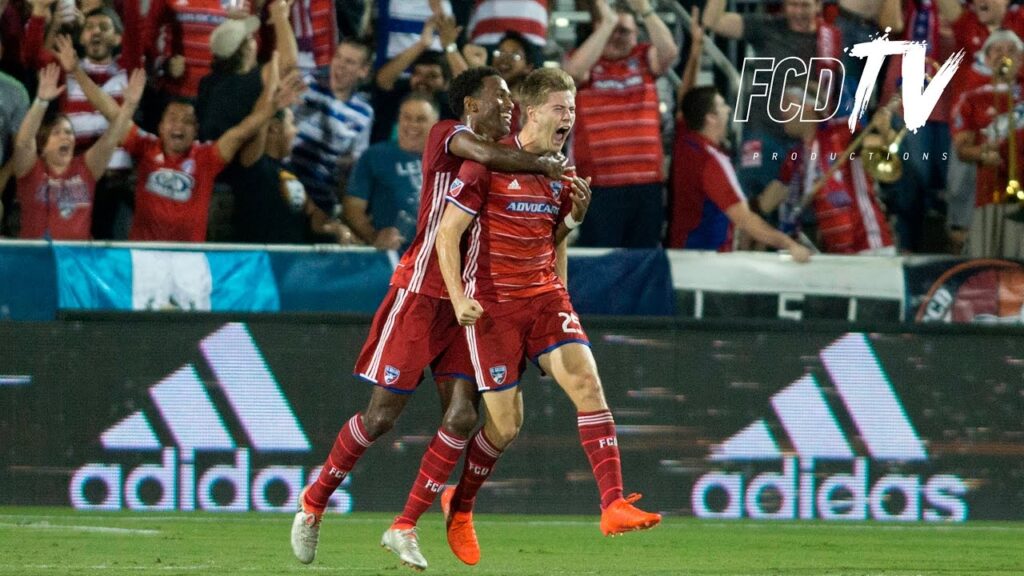 Walker Zimmerman  heads in Mauro's corner and it's 1-0! | FC Dallas vs LA Galaxy