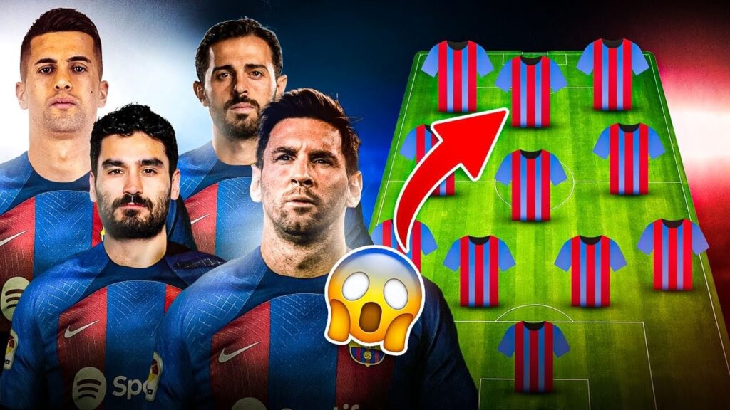 BARCELONA 2023/24 WILL BE SCARY - A MONSTER TEAM! 😱 Messi  Gundogan Bernardo Silva Cancelo Tranfers