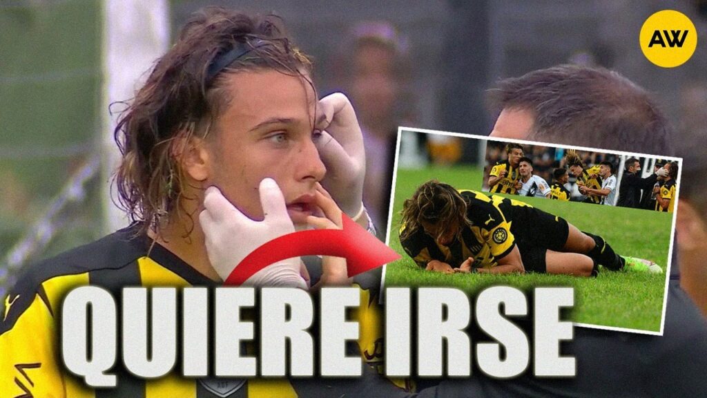 PEÑAROL : AGUSTIN CANOBBIO LA VOLUNTAD DE JUGADO ES IRSE DE PEÑAROL CONFIRMA LA DIRIGENCIA