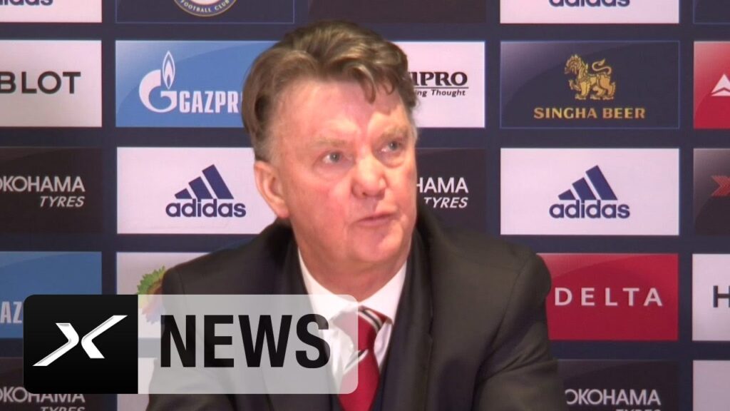 Louis van Gaal droht Reporter: "Sie gehören entlassen!" | FC Chelsea - Manchester United 1:1