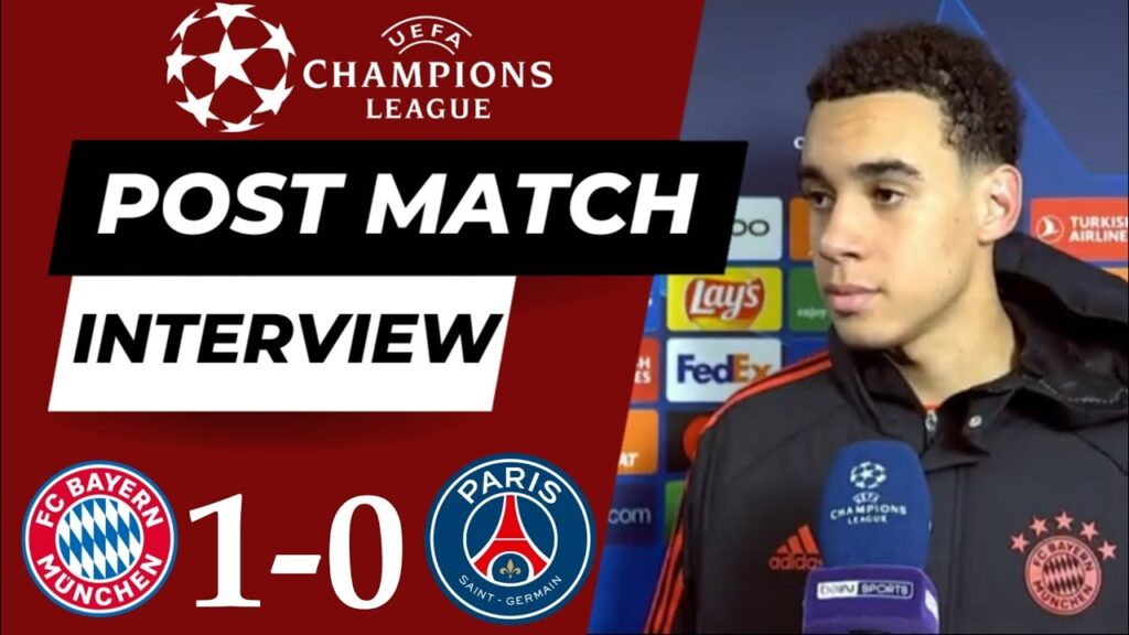 Bayern Munich vs Paris Saint-Germain 1-0 | Jamal Musiala post match interview