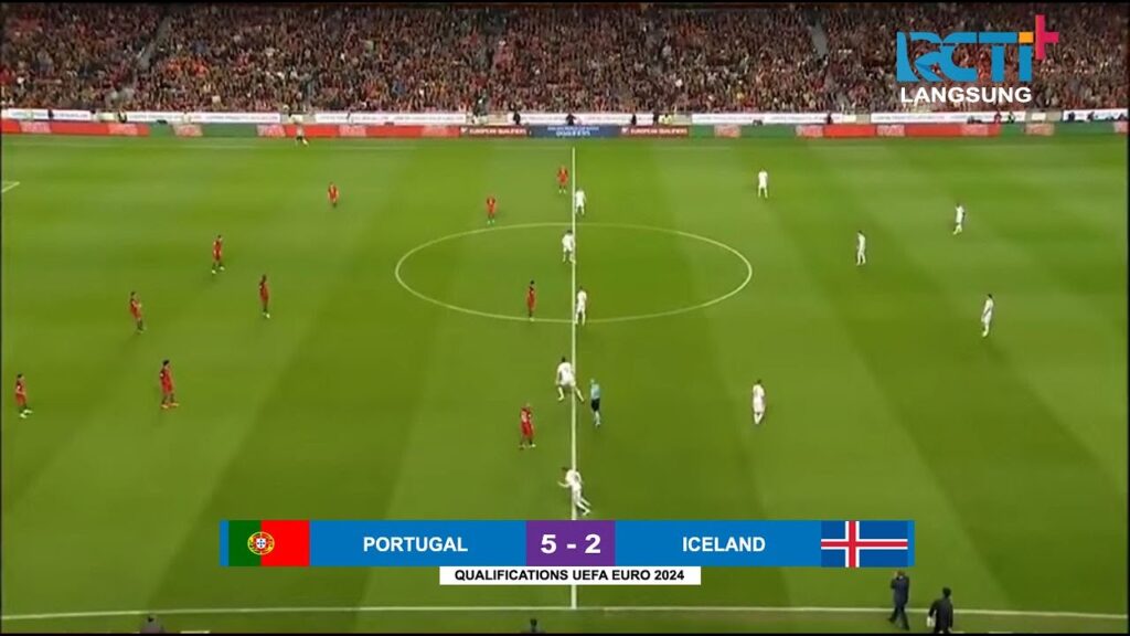 🔴Live RCTI - Portugal vs Iceland | Qualifiers EURO 2024, Ronaldo Quattrick | Matchday 4 - Prediksi