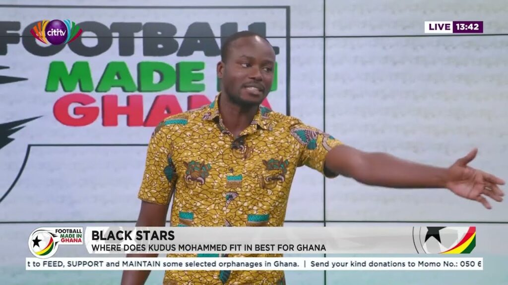 Is the number 10 role the best place for Mohammed Kudus in the Black Stars setup?