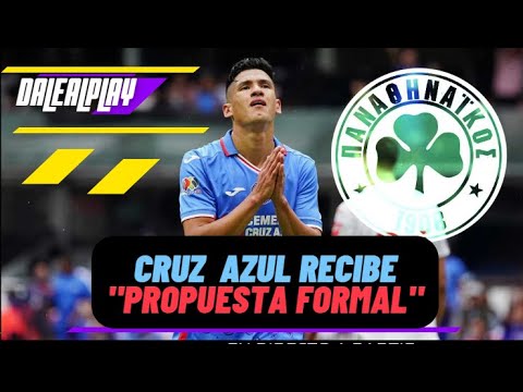 Cruz Azul recibe oferta de Panathinaikos por Uriel Antuna