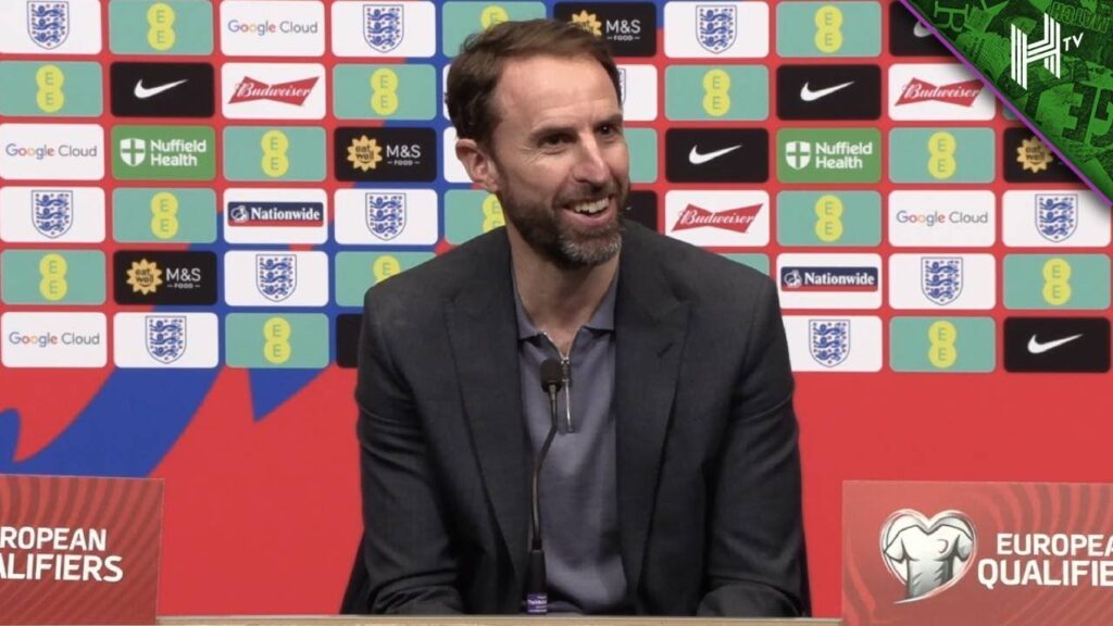 Saka is HUNGRY to score more goals! | Gareth Southgate | England 2-0 Ukraine