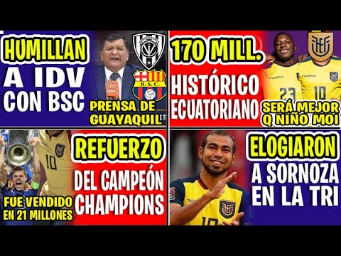 HISTÓRICO! (170 MILL) EL ECUATORIANO Q JUGARÁ MEJOR Q MOISES CAICEDO | ECUATORIANO REFUERZO CHAMPION