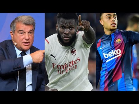 Barcelona News Update Ft. Frenck Kessie | Sergiño Dest | Transfer Latest
