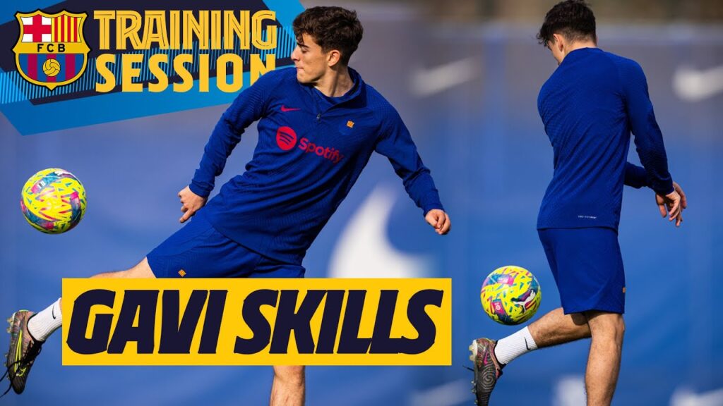 ✨ GAVI MAGIC! Performs Keepie Uppies with his heel ✨