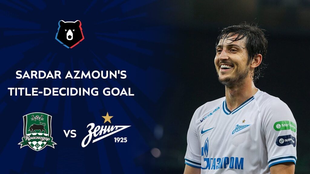 Sardar Azmoun’s Title-Deciding Goal against FC Krasnodar | RPL 2019/20 Sardar Azmoun's Title-Deciding Goal against FC Krasnodar | RPL 2019/20