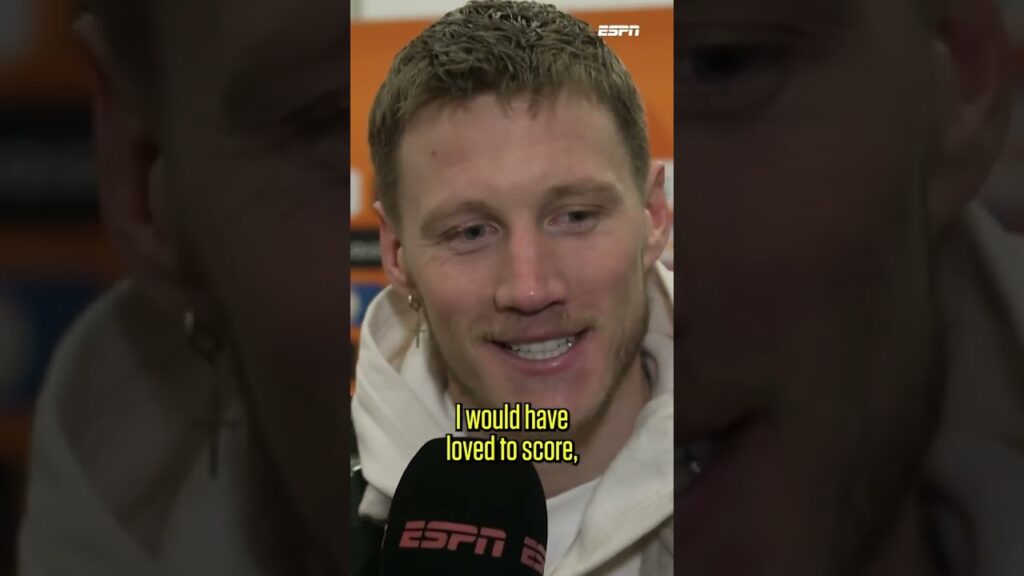 Wout Weghorst responds to a rather difficult question 😱 #shorts