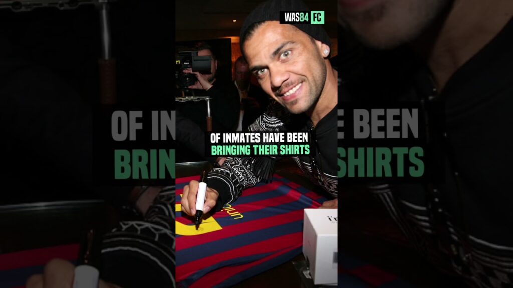 Dani Alves is getting VIP treatment in prison 🤑 #soccer #football #shorts