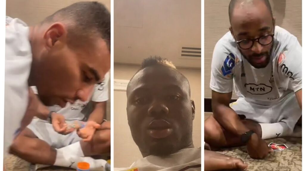 Danlad Ibrahim Live on Tiktok at Ghana Blackstars Camp in Qatar 🇬🇭