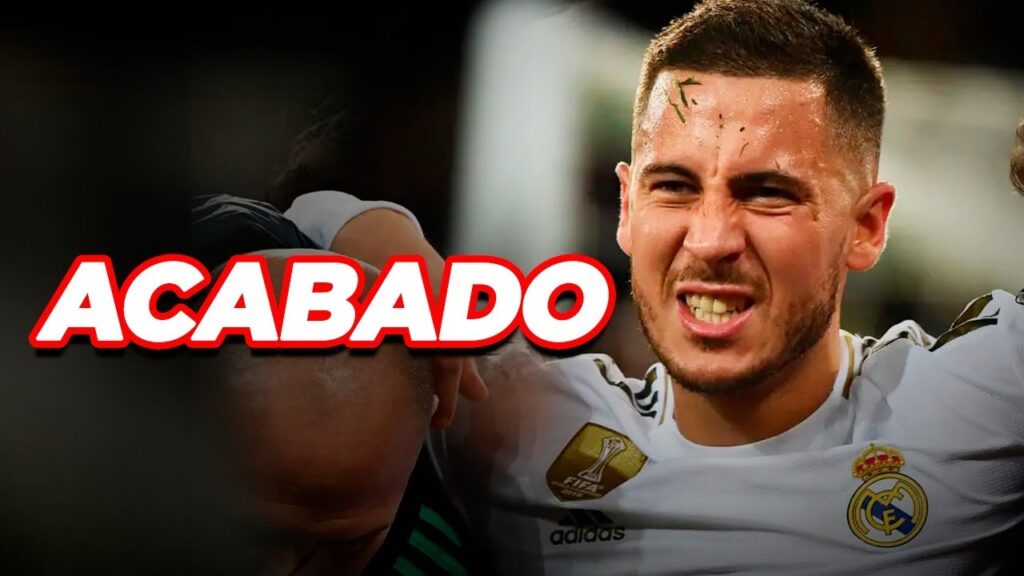 OLHA QUE TRISTE O FIM DE CARREIRA DO ATACANTE EDEN HAZARD!