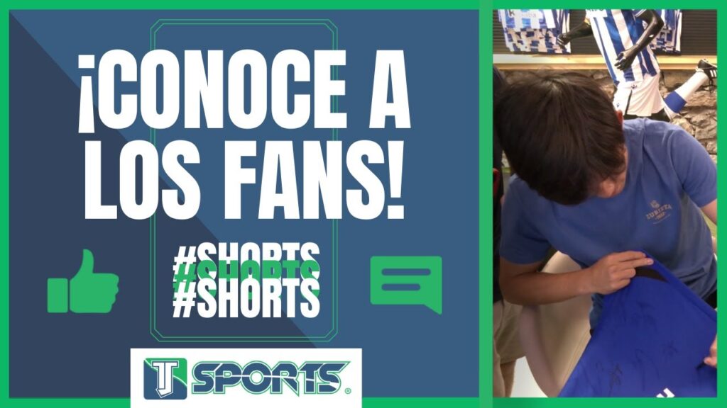 El Japonés Takefusa Kubo CONOCE a aficinados de la Real Sociedad en la Tienda Oficial #Shorts