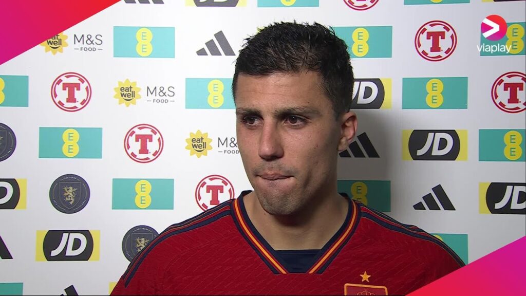 Spain's Rodri gives his verdict on loss to Scotland: "For me, this is not football."