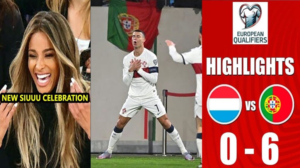 Luxembourg Vs Portugal 0-6 All Goals Highlights Euro 2024 Qualification 🔥 Luxembourg Vs Portugal 0-6 All Goals Highlights Euro 2024 Qualification 🔥