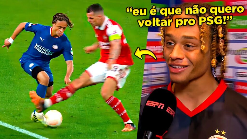 XAVI SIMONS TÁ ABUSADO DEMAIS NO PSV EM 2023!!! PSG TÁ ARREPENDIDO DE TER VENDIDO XAVI SIMONS!!