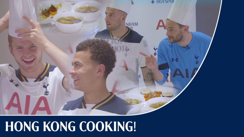 Hong Kong cooking competition! Eric & Dele v Toby & Hugo