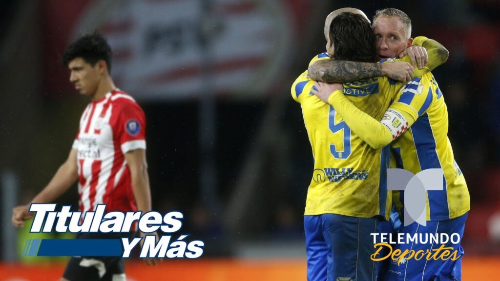 Erick Gutiérrez hace gol, pero PSV es eliminado de la Copa | Telemundo Deportes