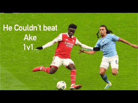 NATHAN AKE had BUKAYO SAKA in his pockets all through!