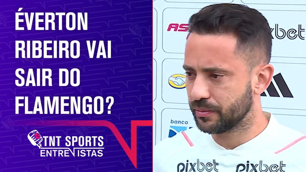 ÉVERTON RIBEIRO TEM FRASE IMPACTANTE SOBRE RENOVAÇÃO COM O FLAMENGO! | TNT Sports Entrevistas