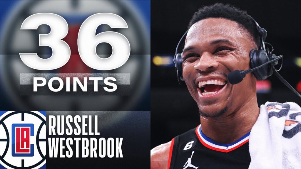 Russell Westbrook Drops SEASON-HIGH 36 Points In Clippers W! | March 29, 2023