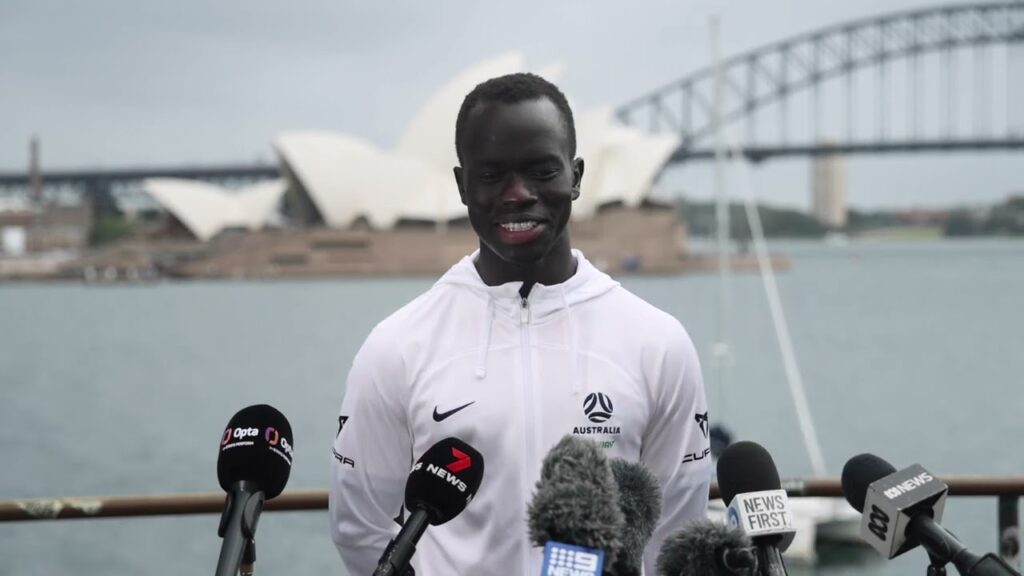 Awer Mabil | Press Conference | Australia vs Ecuador