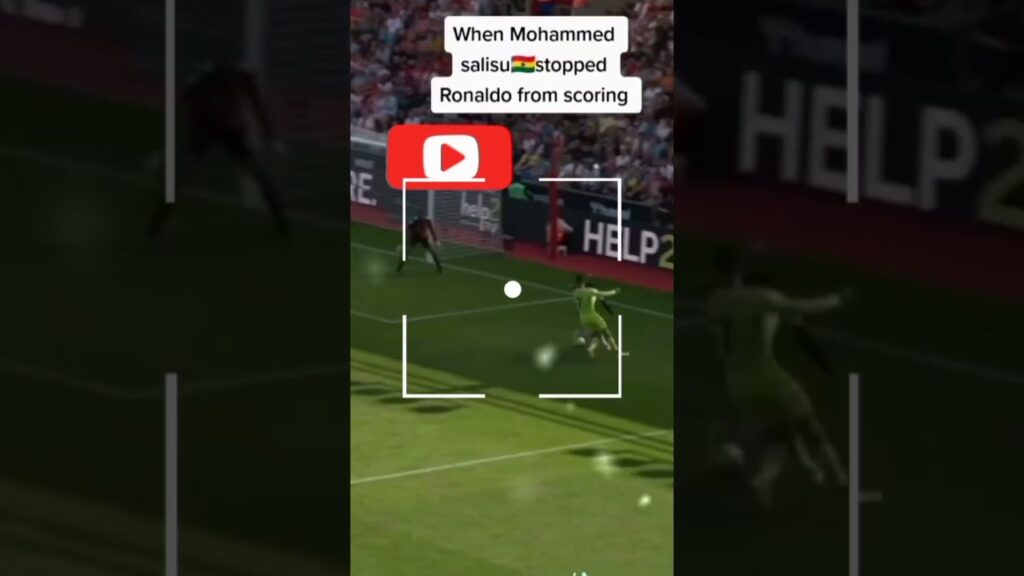 Ronaldo and Muhammad salisu #ronaldo #salisu #tiktok #ytshorts #football #shorts #cr7