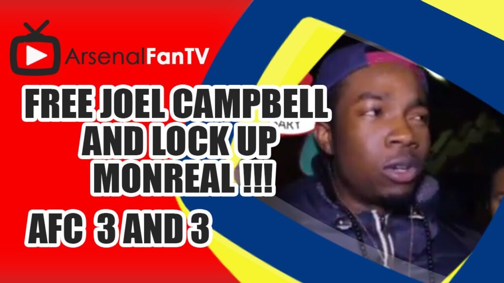 Free Joel Campbell!!! (Lumos) - Arsenal 3 Anderlecht 3