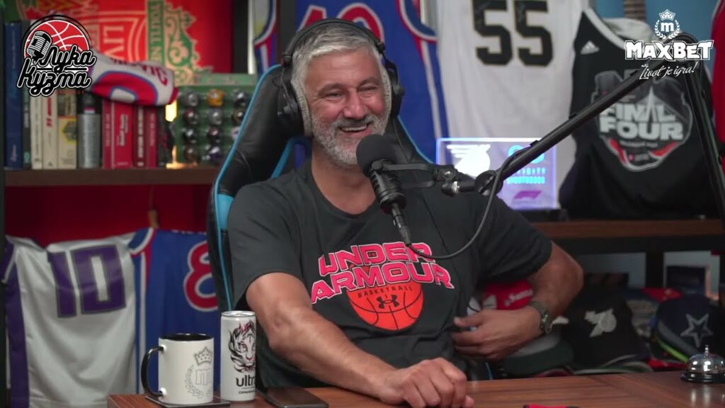 Košarkaški podcast #49 sa Lukom i Kuzmom: LIVE | Gost: Danilo Anđušić, po treći put među Srbima
