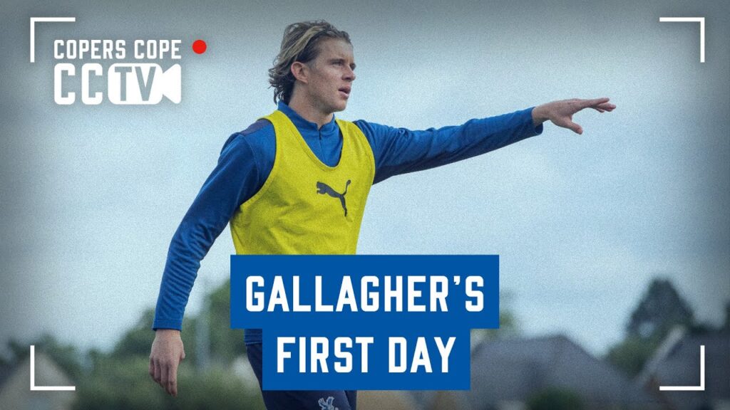 Conor Gallagher's First Day at Palace | CCTV