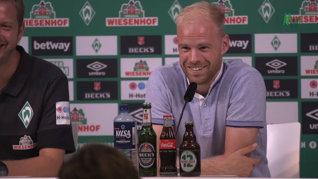 Werder-Pressekonferenz: Vorstellung Davy Klaassen