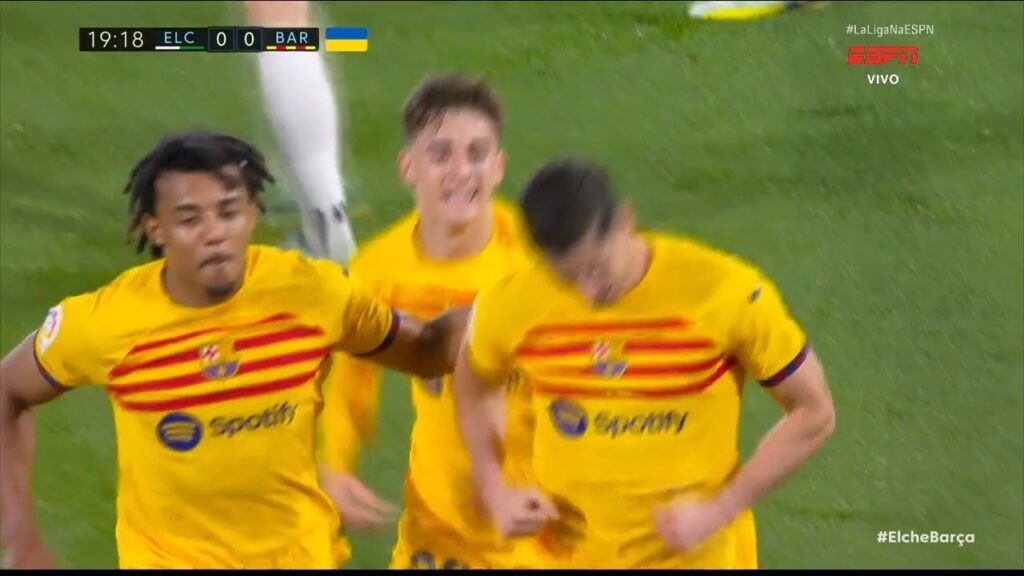 Robert Lewandowski Goal | Elche vs Barcelona 0-1 | Highlights | LaLiga 22/23