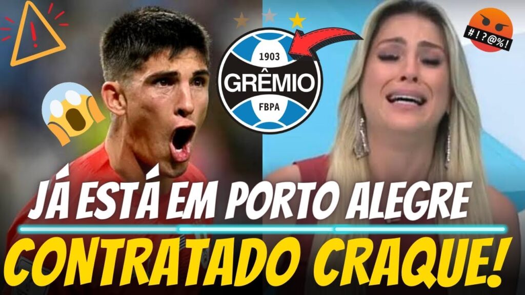 SÉRGIO ROCHET CONTRATADO! CRAQUE URUGUAIO VEIO ATRAVÉS DE SUAREZ NOTÍCIAS DO GRÊMIO