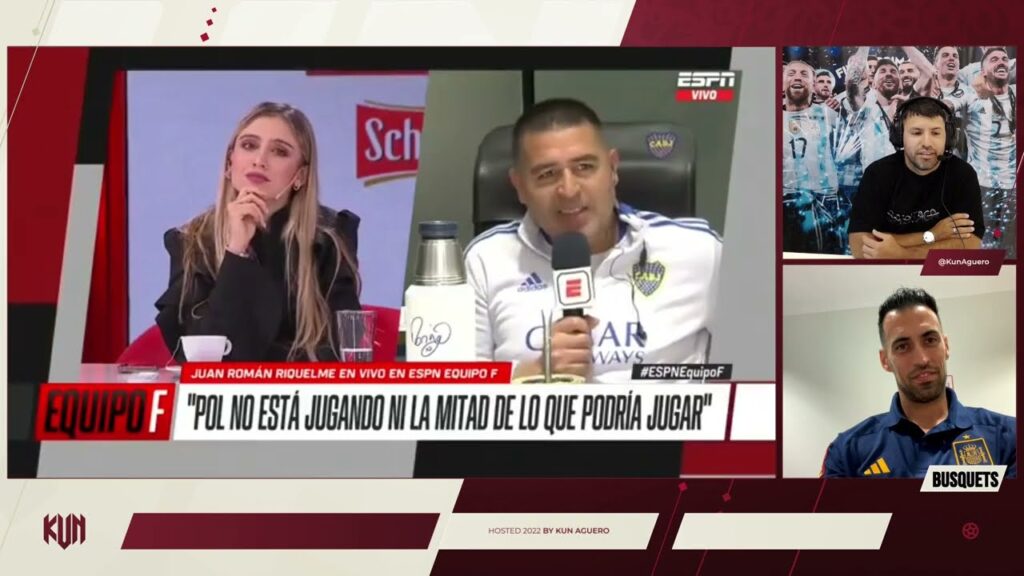 Sergio Busquets Reacciona al VIDEO de Riquelme
