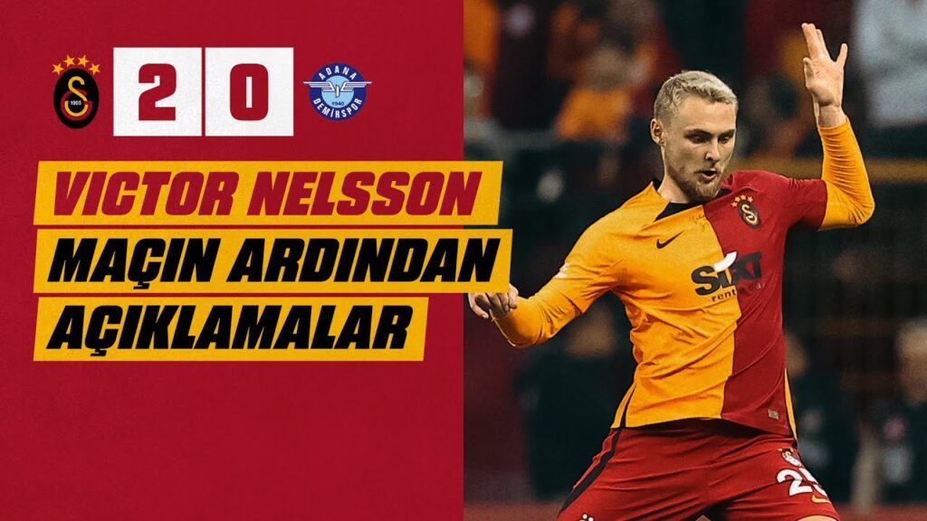 📺 Victor Nelsson'un maç sonu açıklamaları | #GSvADS