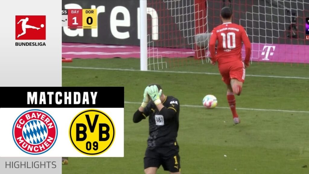 Dayot Upamecano Goal | Bayern München vs Borussia Dortmund 4-2 | Highlights | Bundesliga 2022/23