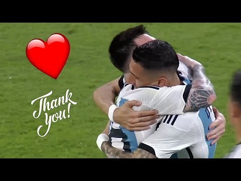 😍Di Maria Hugged Messi & Thanked Him for Allowing Him to Take Penalty vs Curacao!