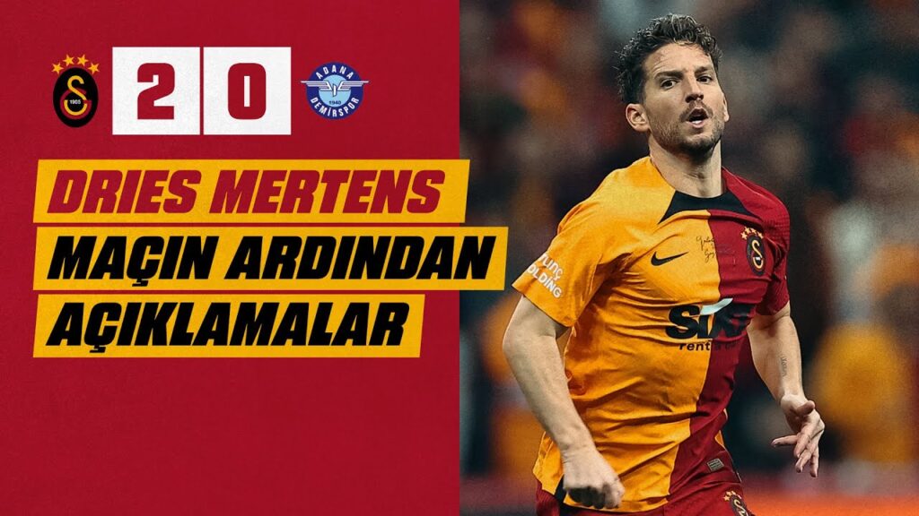 📺 Dries Mertens'in maç sonu açıklamaları | #GSvADS