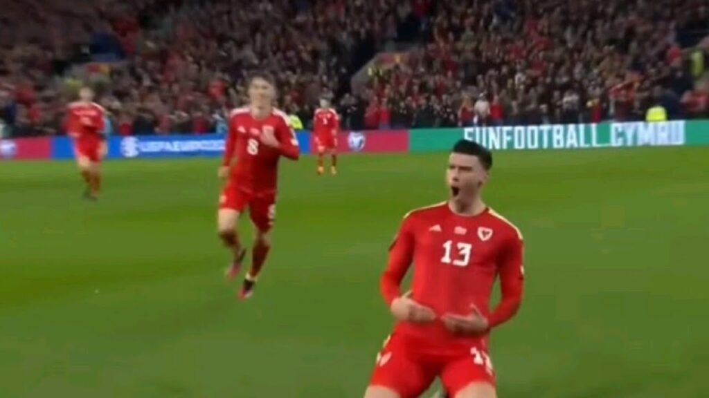 Wales vs Latvia, Kieffer Moore goal and Extended Highlights.