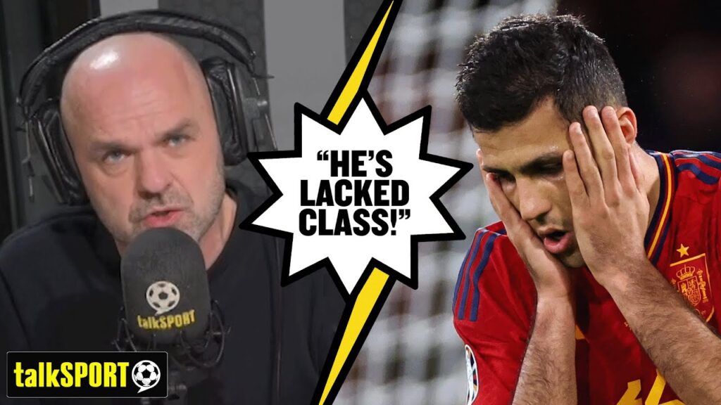 "HE'S LACKED CLASS!" 🤬 Danny Murphy SLAMS Spain's Rodri for his BITTER criticism of Scotland!