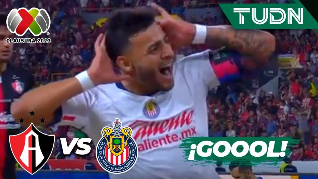 ¡GOLAZO DE VEGA! Aparece el capi | Atlas 2-3 Chivas | CL2023 Liga Mx - J13 | TUDN