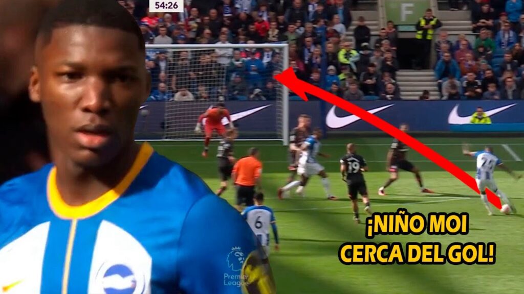 GRAN PARTIDO de MOISES CAICEDO vs brentford